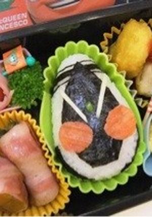仮面ライダー☆フォーゼ弁当…♩-レシピのメイン写真