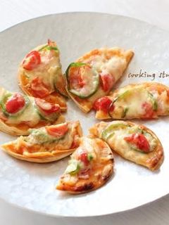 餃子の皮で一口プチピザ-レシピのメイン写真