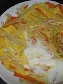 野菜の卵とじ-レシピのメイン写真