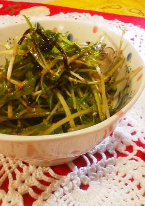 大嫌い！な水菜が旨すぎるサラダ-レシピのメイン写真