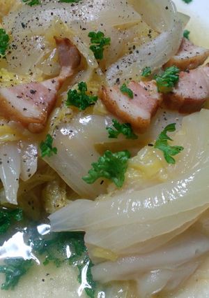 ♪白菜とベーコンのとろ〜りコトコト煮♪-レシピのメイン写真