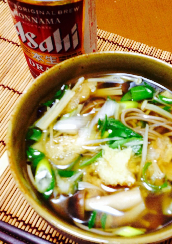 あげときのこのあんかけ蕎麦-レシピのメイン写真