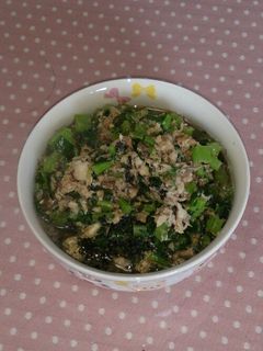 サバ缶と大根葉のふりかけ-レシピのメイン写真