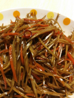 美味しいお惣菜♪きんぴらごぼう☆-レシピのメイン写真