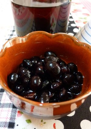 ★黒まめ酢★黒豆のお酢漬けで健康に～-レシピのメイン写真
