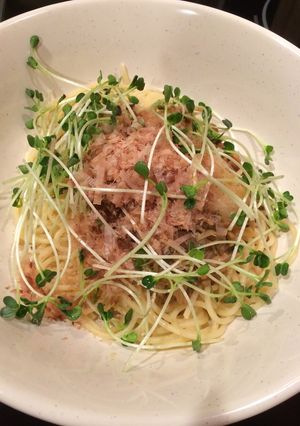 なめたけと大根おろしの和風パスタ-レシピのメイン写真