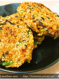 黑木耳梅乾菜煎肉餅.柯媽媽の植物燕窩-レシピのメイン写真