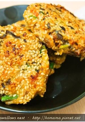黑木耳梅乾菜煎肉餅.柯媽媽の植物燕窩-レシピのメイン写真