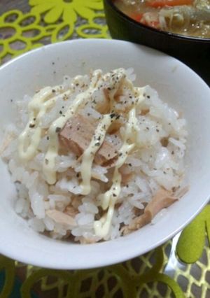 つな缶のご飯です(^^)-レシピのメイン写真