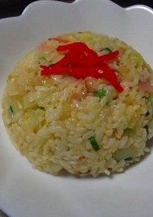 白菜入りチャーハン-レシピのメイン写真