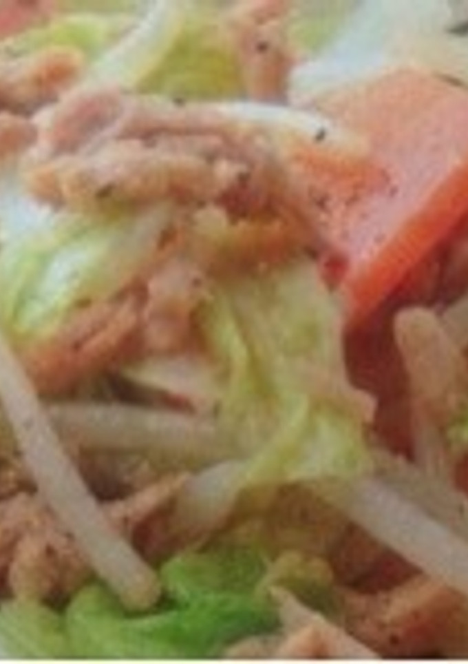 ツナと白菜のレンジ蒸し-レシピのメイン写真