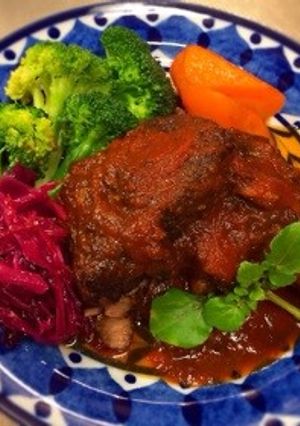 牛バラ肉の赤ワイン煮込み-レシピのメイン写真