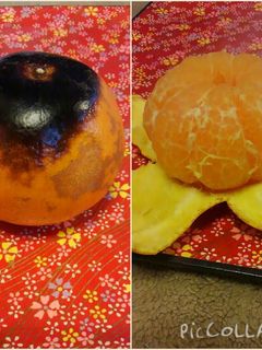簡単!ヘルシーおやつ♪♪焼きみかん〜♡-レシピのメイン写真