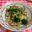 ブロッコリーと鳥肉の中華炒め