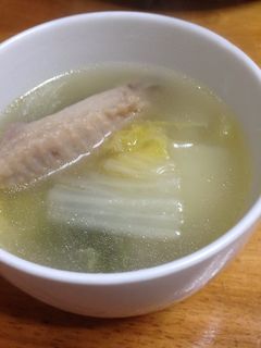 シャトルシェフで♪手羽中と白菜のスープ-レシピのメイン写真