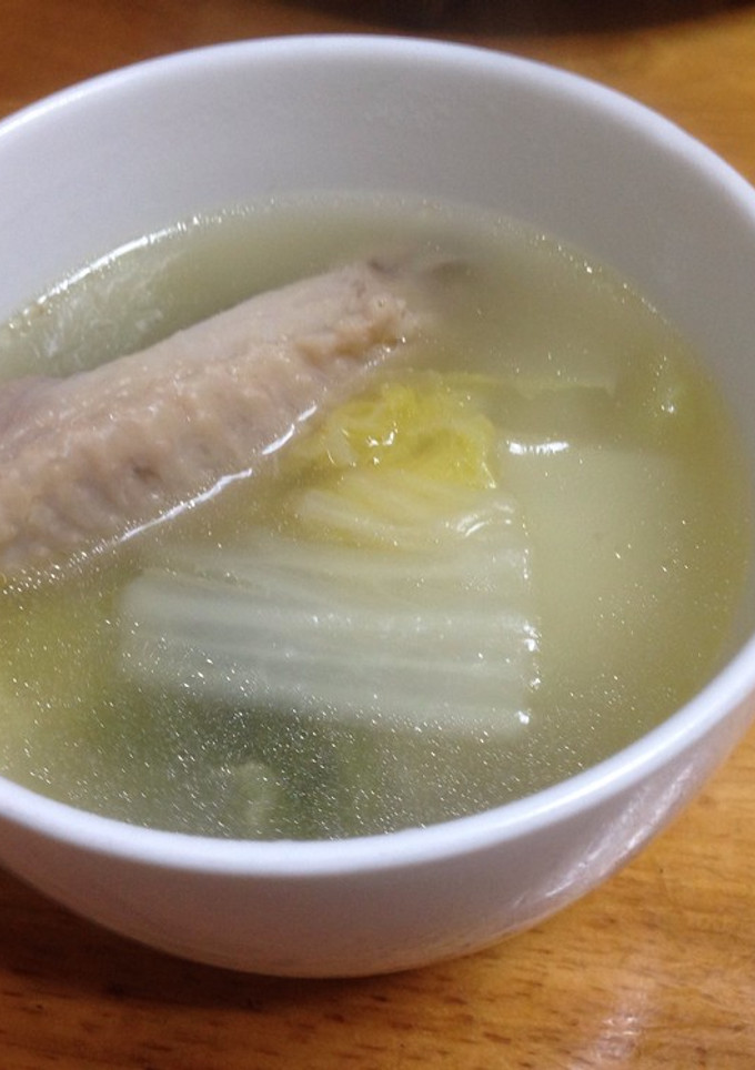 シャトルシェフで♪手羽中と白菜のスープ-レシピのメイン写真