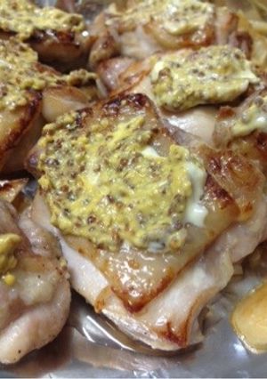 簡単すぎるチキンのマスタード焼き-レシピのメイン写真