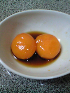 卵黄の漬け 簡単旨し-レシピのメイン写真