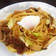 翌日のお楽しみ♬すき焼きパスタ(うどん)
