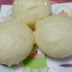 รูปของ HMで簡単!クリームチーズの蒸しパン