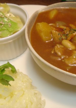 ポークビーンズカレー-レシピのメイン写真