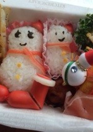 小学生のお弁当（2013冬休み編）-レシピのメイン写真