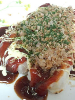 お餅でお好み焼き風-レシピのメイン写真