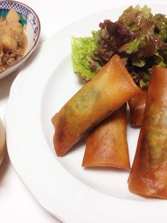 鶏と大葉の梅春巻き-レシピのメイン写真