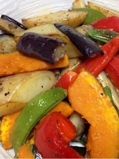 彩り野菜のソテー:冬の温野菜サラダ-レシピのメイン写真
