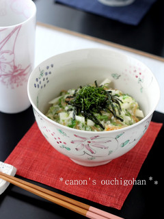 なめたけとオクラの山かけとろろ丼 -レシピのメイン写真