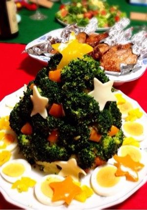 クリスマスツリーサラダ☆-レシピのメイン写真