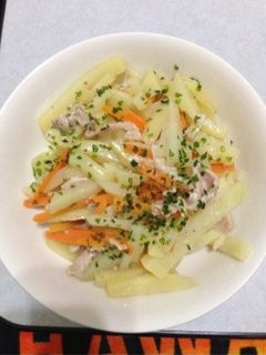 マヨネーズなし!中華風ポテトサラダ-レシピのメイン写真