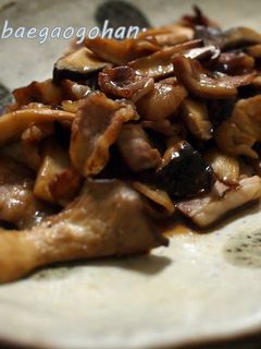 豚肉とエリンギのオイスターソース炒め-レシピのメイン写真