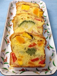 野菜たっぷりケークサレ-レシピのメイン写真