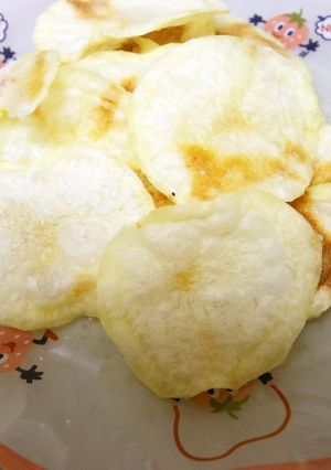レンジで簡単ノンフライ　ポテチトップス-レシピのメイン写真