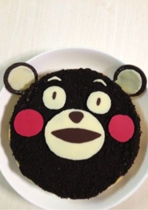 ★オレオで真っ黒くまモンチーズケーキ★-レシピのメイン写真