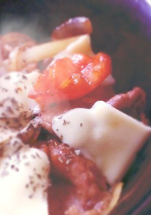超簡単！洋風トマト豚丼♪-レシピのメイン写真