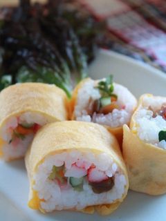 簡単恵方巻き-レシピのメイン写真