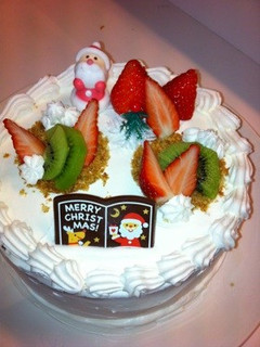 クリスマスケーキ-レシピのメイン写真