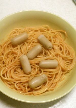 ケチャウインナースパゲティ-レシピのメイン写真
