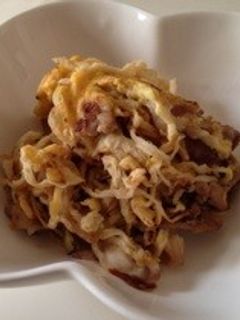 切り干し大根と豚肉の卵炒め(^_^)-レシピのメイン写真