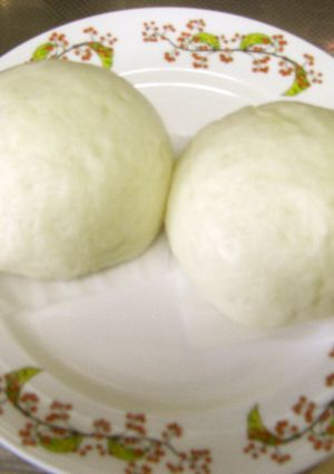 かぼちゃあんの蒸し饅頭・みんと風-レシピのメイン写真