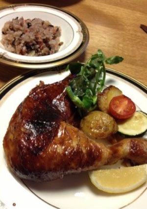 プロヴァンス風♡丸焼ローストチキン-レシピのメイン写真