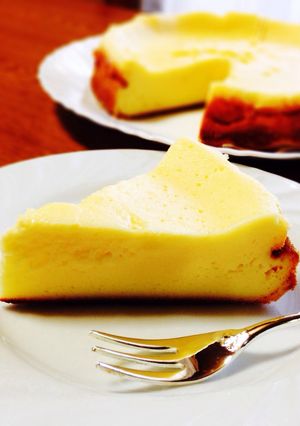 IH調理器で焼くチーズケーキ-レシピのメイン写真