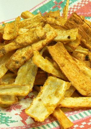 ごぼうチップス★カレー粉でエスニック風-レシピのメイン写真