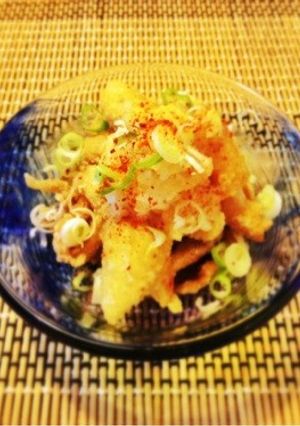 おつまみ！カリカリ鶏皮♡柚子胡椒ポン酢-レシピのメイン写真