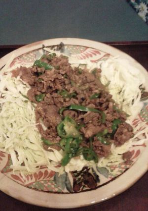 焼き肉サラダ-レシピのメイン写真