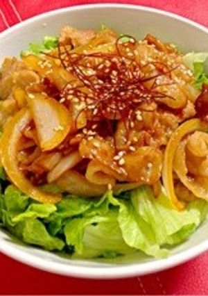 簡単なのに絶品! 豚丼-レシピのメイン写真