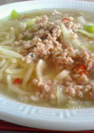 手作り・手打ち中華めん☆塩ラーメン-レシピのメイン写真
