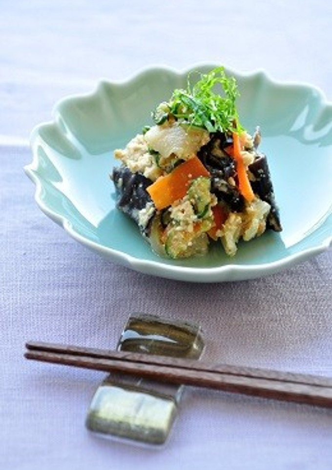きくらげの黒酢ゴマ和え-レシピのメイン写真